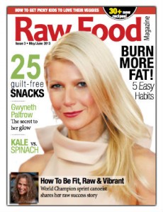 raw food magazine may june issue
