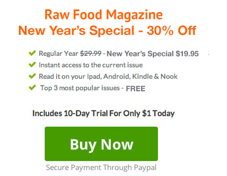 Raw Food Magazine New Year special