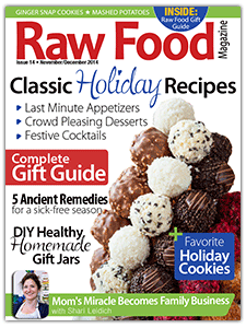 Raw Food Magazine Holiday Gift Guide Issue